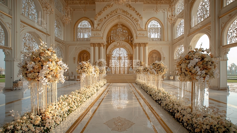 高清大图下载【趣麦麦图】宫殿式婚礼舞台