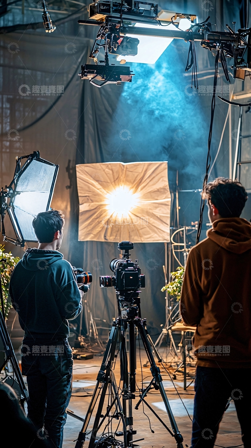 高清大图下载【趣麦麦图】专业摄影工作室的拍摄场景