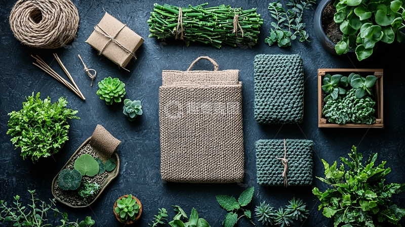 高清大图下载【趣麦麦图】环保材料的创新产品