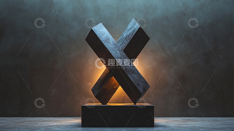 高清大图下载【趣麦麦图】光影交织展台