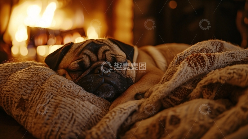 高清大图下载【趣麦麦图】温暖的夜晚高清图片