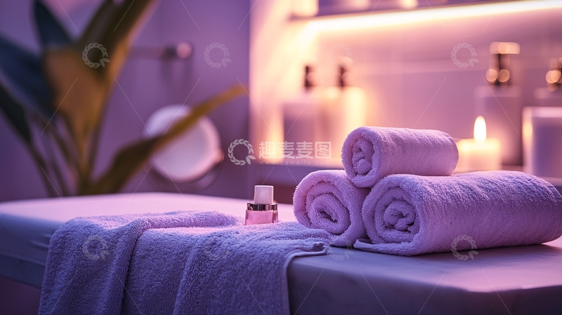 高清大图下载【趣麦麦图】酒店的美容治疗室