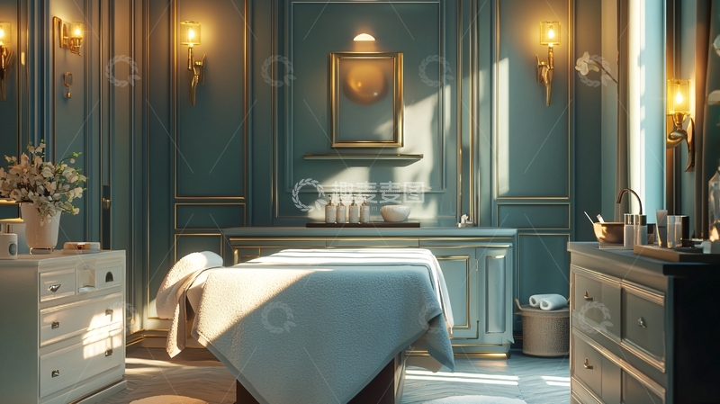 高清大图下载【趣麦麦图】美容院的高端体验室
