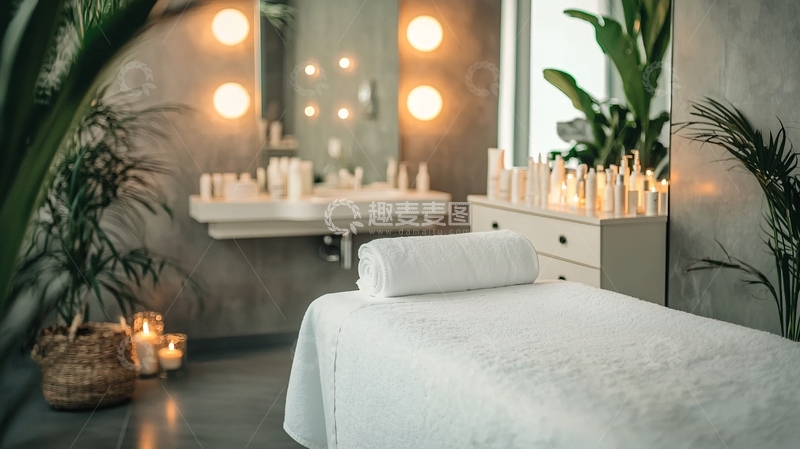 高清大图下载【趣麦麦图】美容院的精致风格