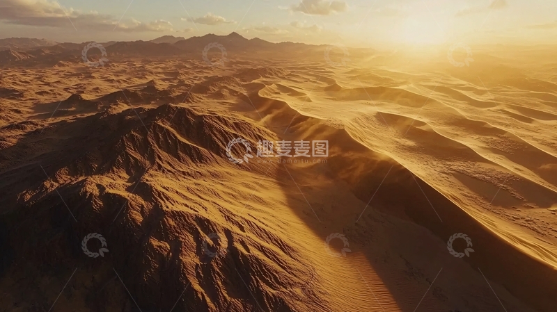 高清大图下载【趣麦麦图】浩瀚沙丘高清图片