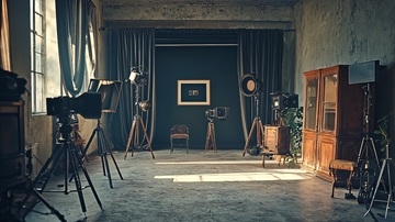 复古照相馆高清图片