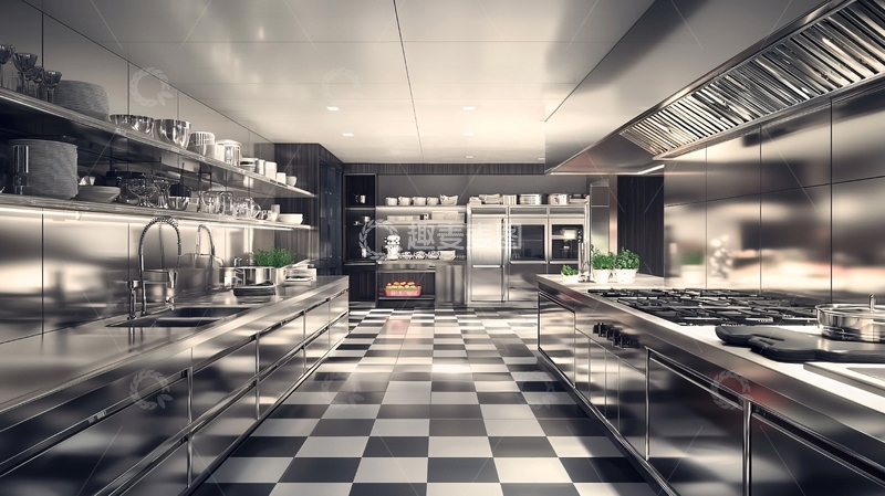 高清大图下载【趣麦麦图】明亮厨房高清图片