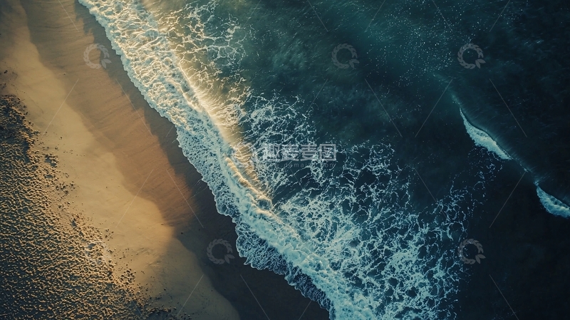 高清大图下载【趣麦麦图】蓝色海洋高清图片