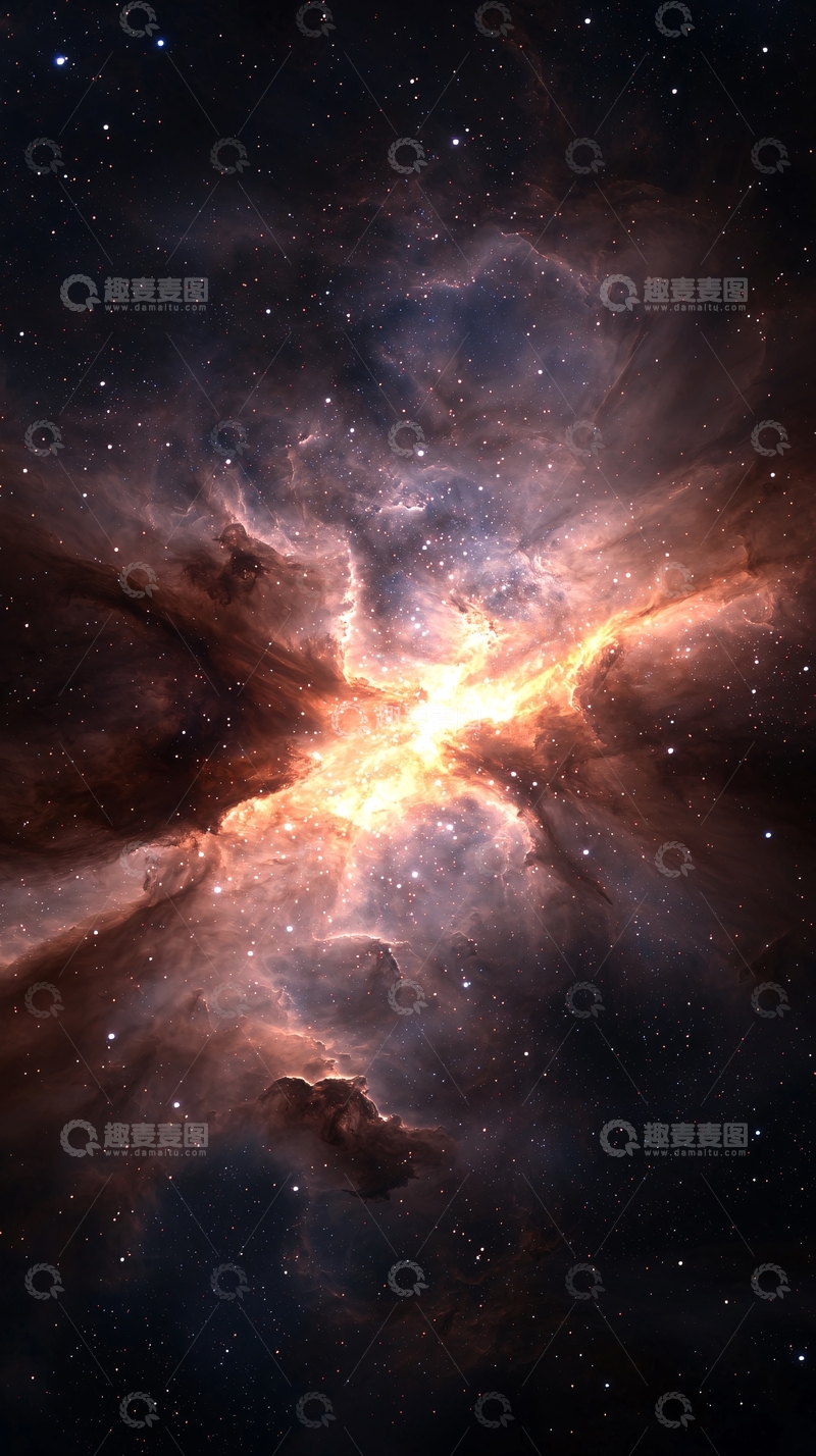 高清大图下载【趣麦麦图】星云与恒星的壮丽景象