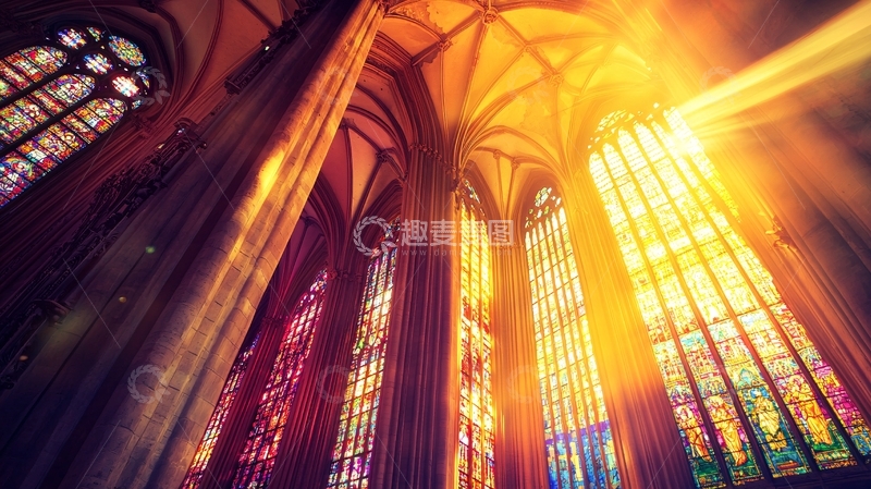 高清大图下载【趣麦麦图】哥特式教堂高清图片