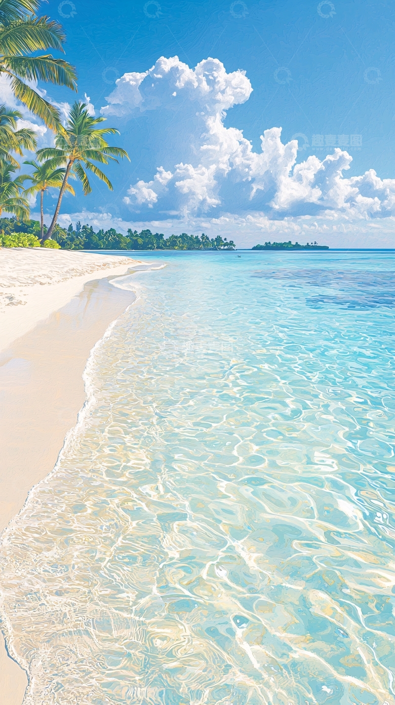 高清大图下载【趣麦麦图】热带海滩风景