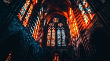 哥特式教堂高清图片