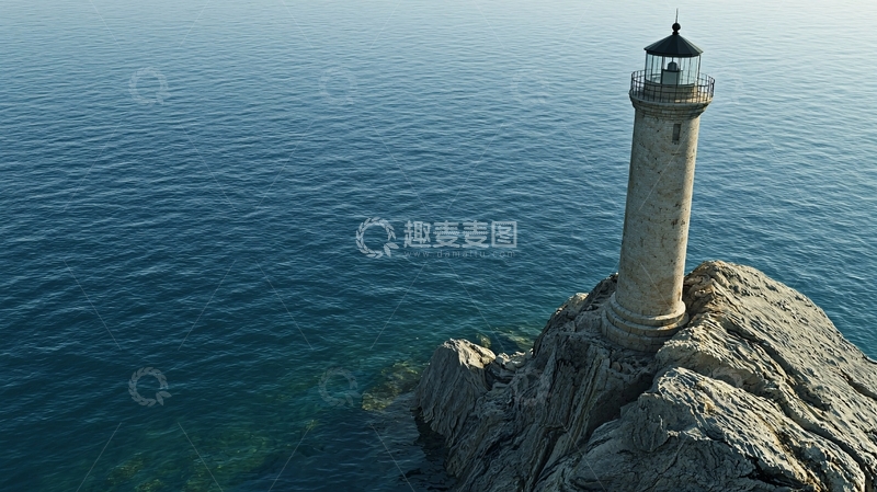 高清大图下载【趣麦麦图】古老的灯塔高清图片