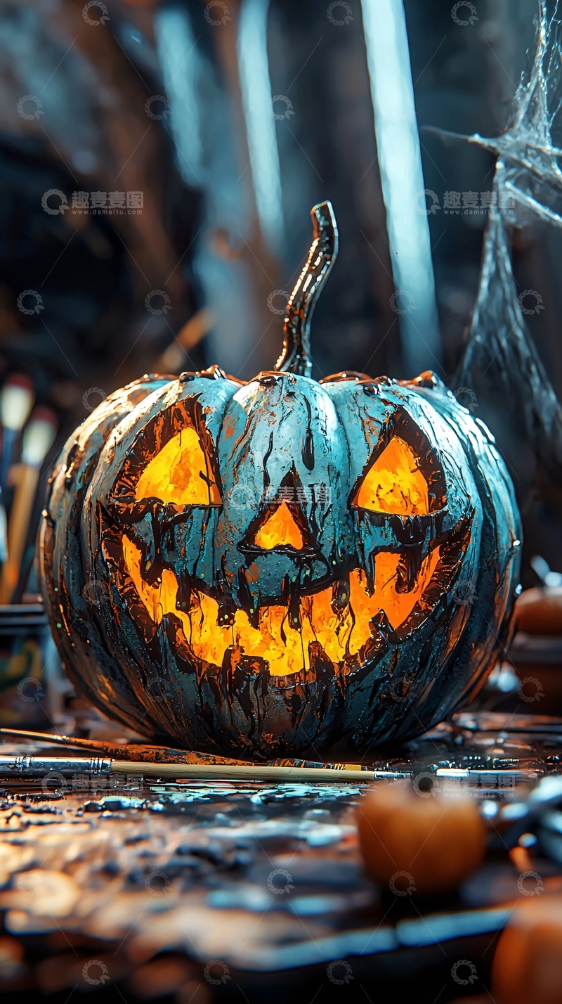 高清大图下载【趣麦麦图】万圣节南瓜灯52