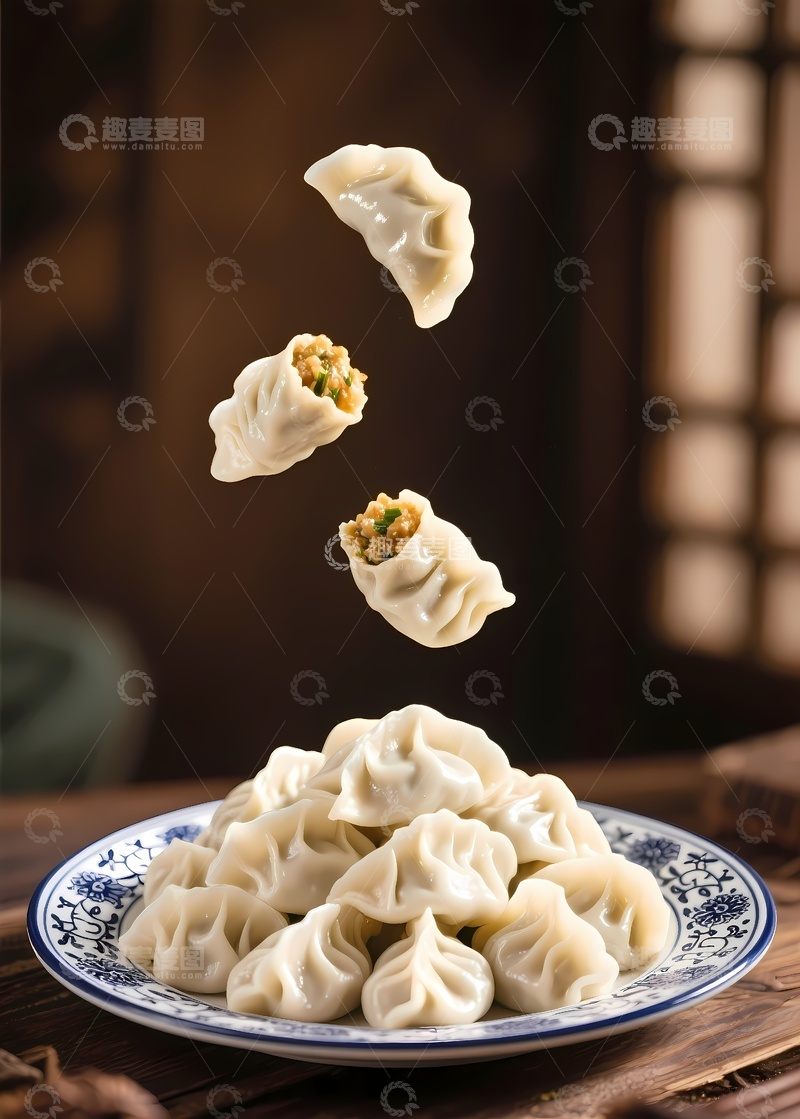 高清大图下载【趣麦麦图】水饺饺子美食2