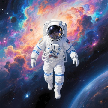 宇宙航天员太空人
