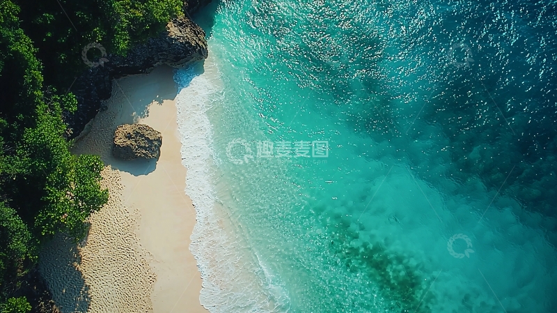 高清大图下载【趣麦麦图】热带岛屿的海岸