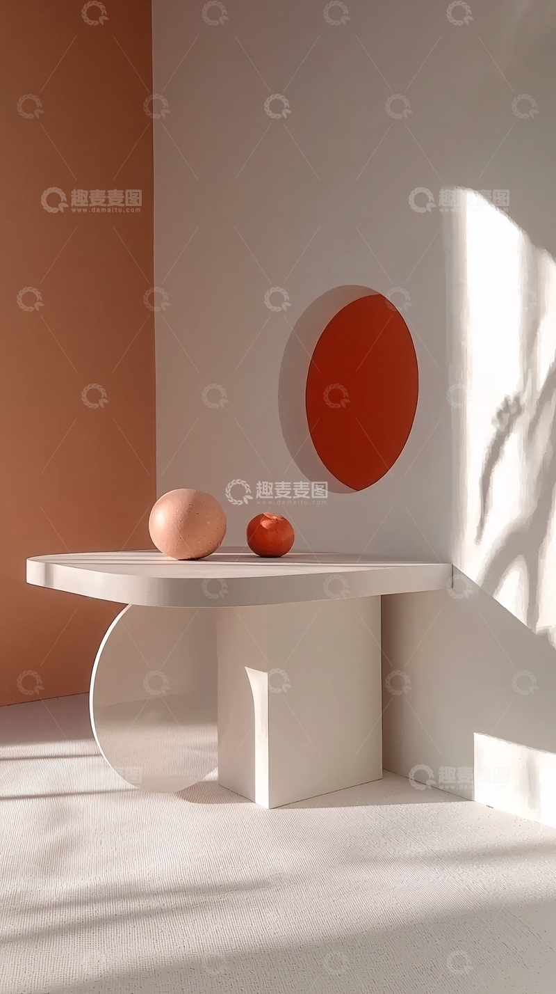 高清大图下载【趣麦麦图】简约立体背景