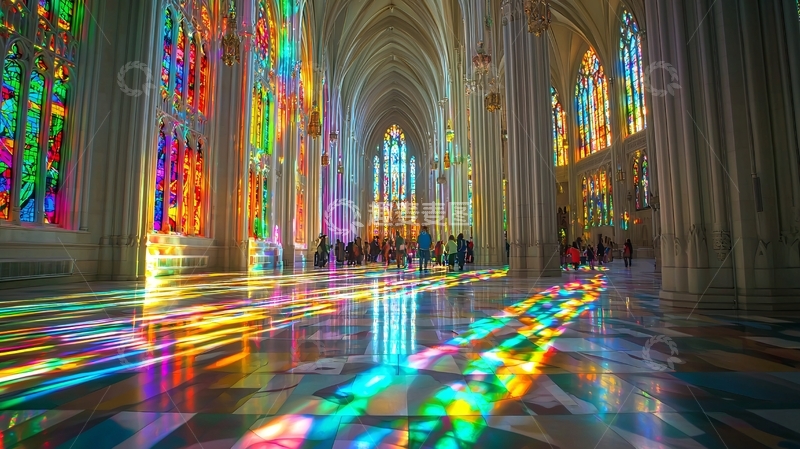 高清大图下载【趣麦麦图】文艺复兴风格的大教堂