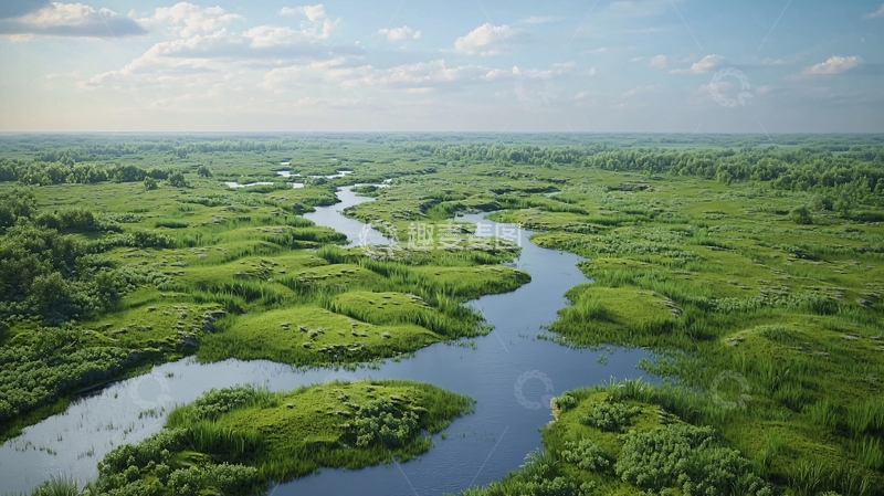 高清大图下载【趣麦麦图】湿地自然保护区美景