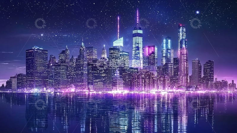 高清大图下载【趣麦麦图】现代城市风光