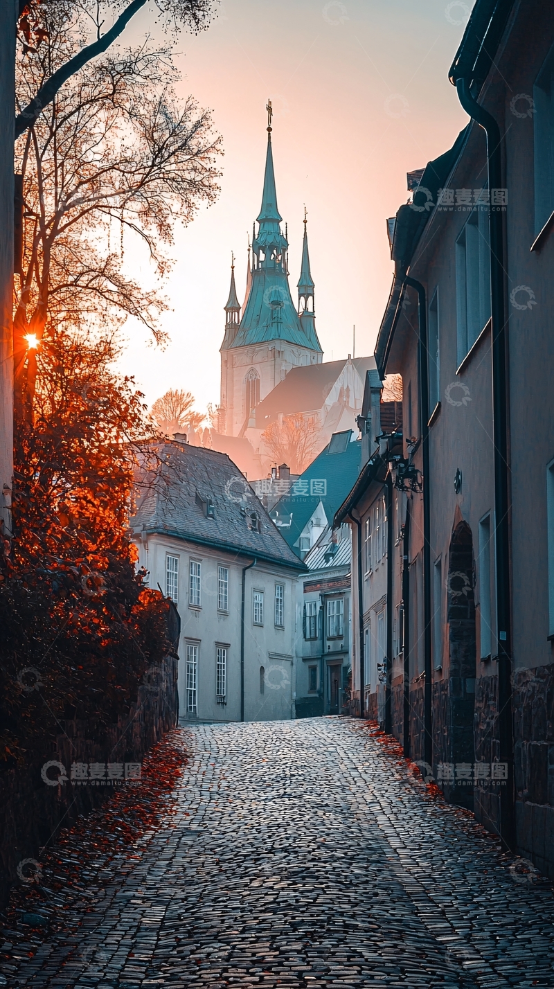 高清大图下载【趣麦麦图】复古欧式城堡