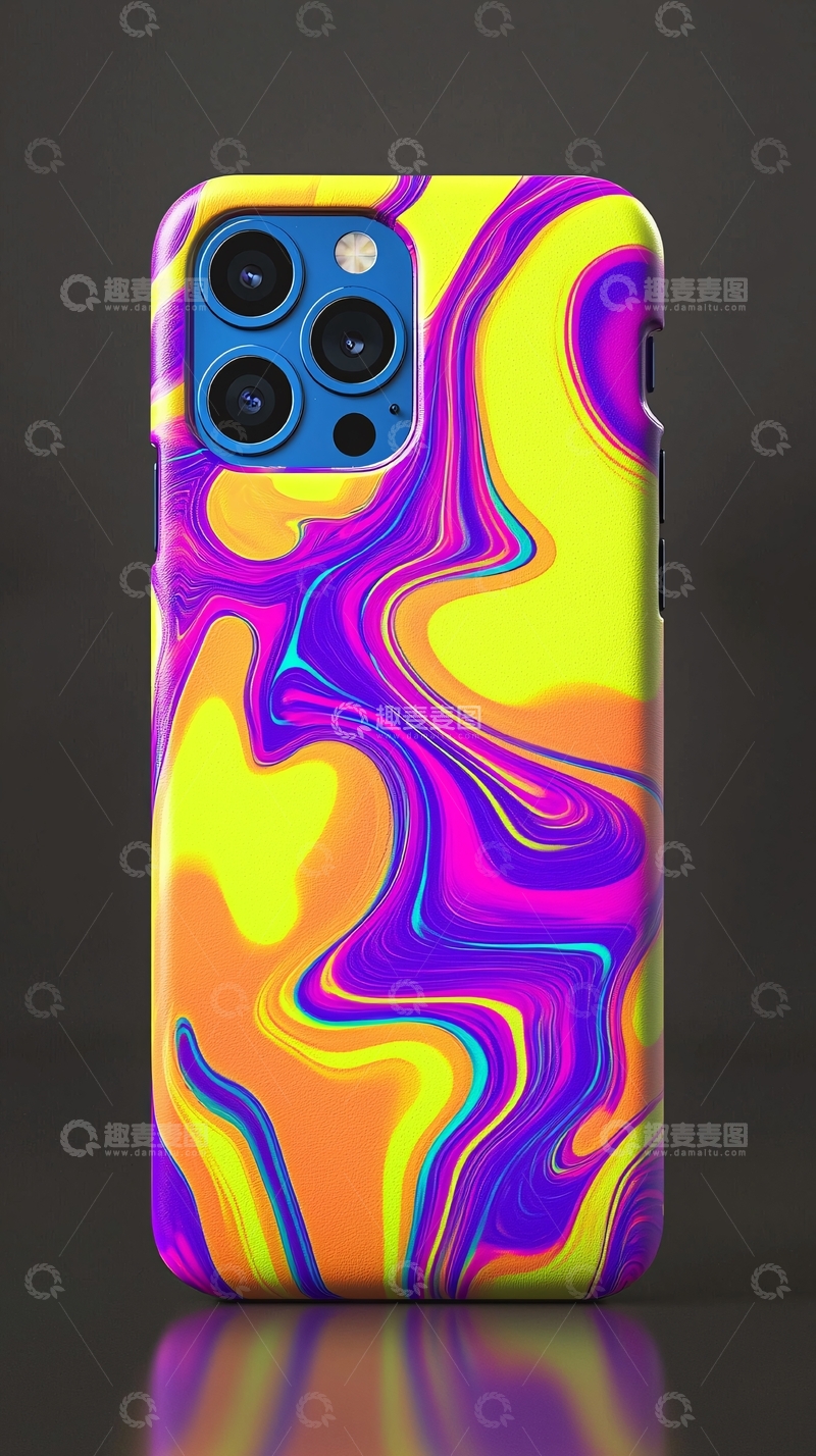 高清大图下载【趣麦麦图】彩色手机壳高清图片