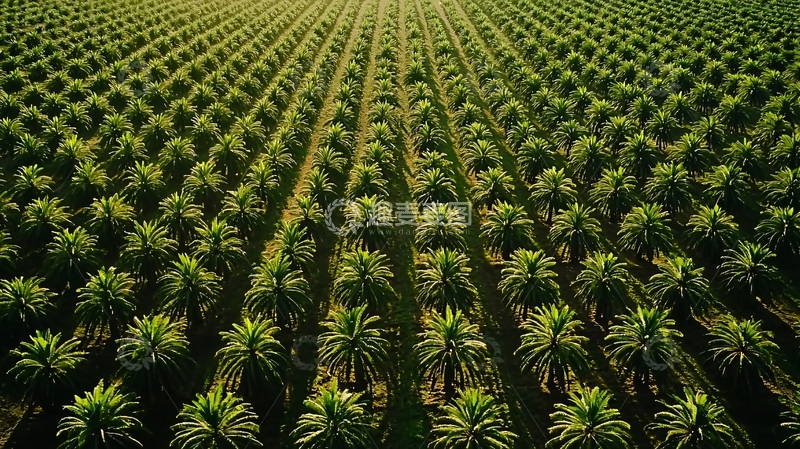 高清大图下载【趣麦麦图】棕榈种植园高清图片