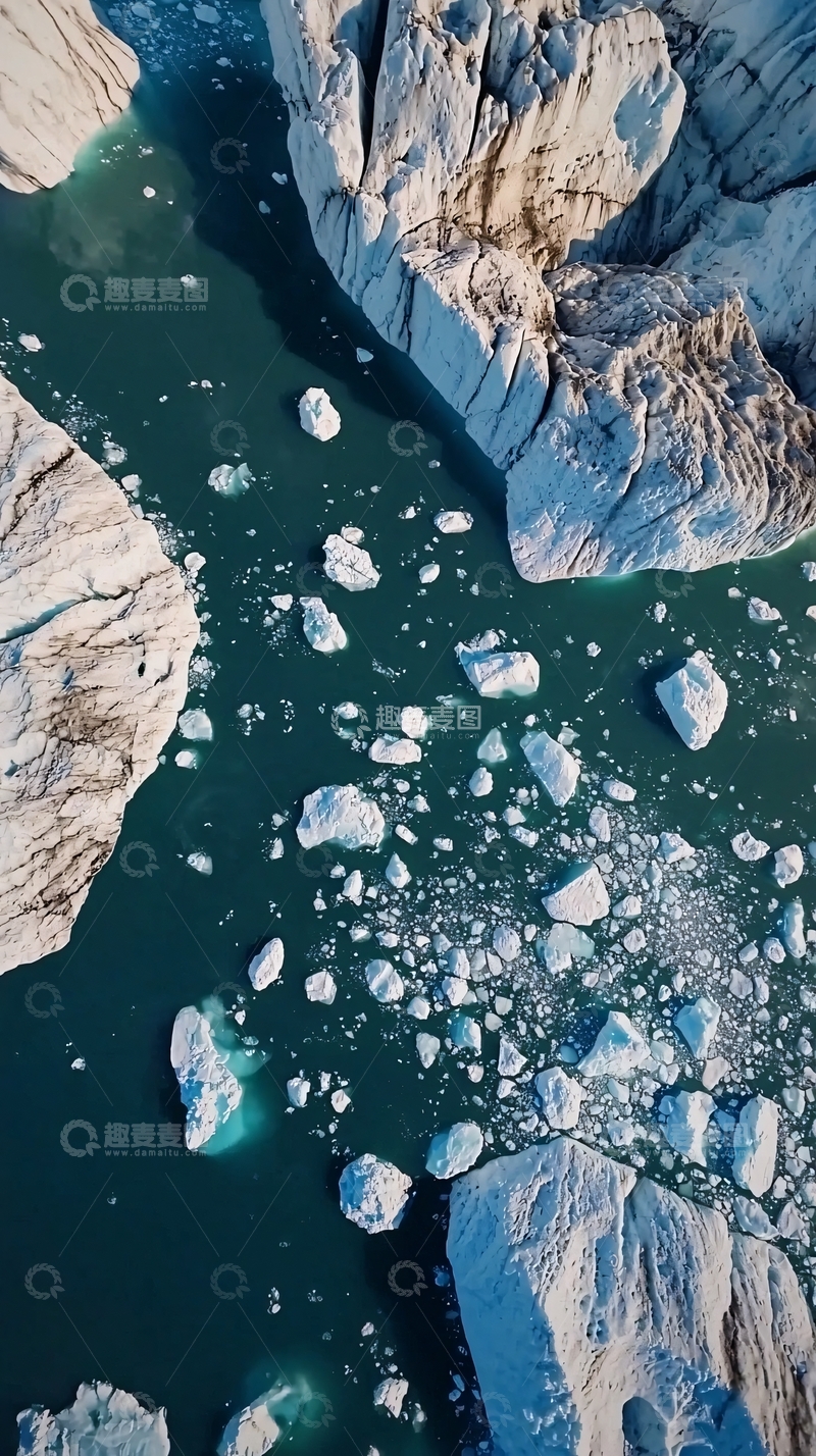 高清大图下载【趣麦麦图】冰川奇观高清图片