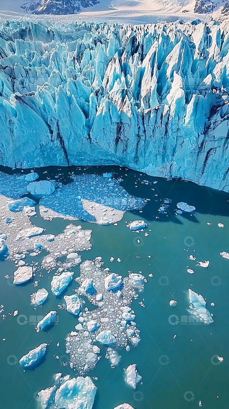 高清大图下载【趣麦麦图】壮观的冰川高清图片