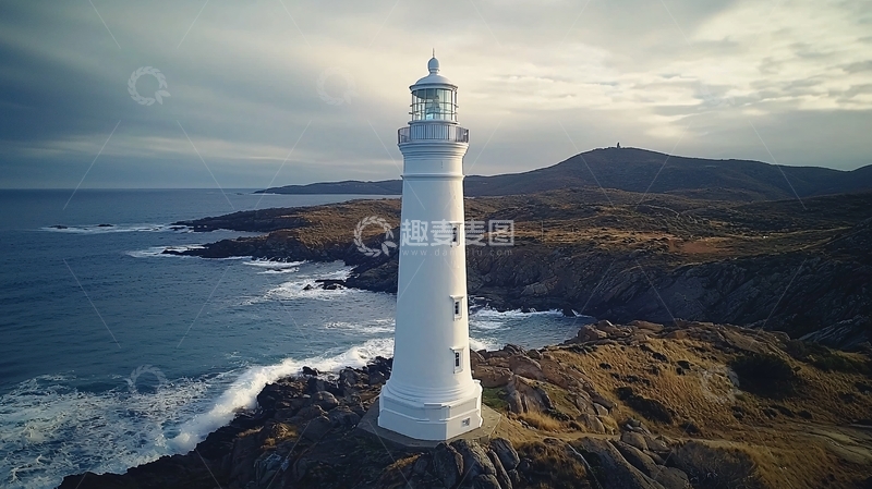 高清大图下载【趣麦麦图】海岸灯塔高清图片