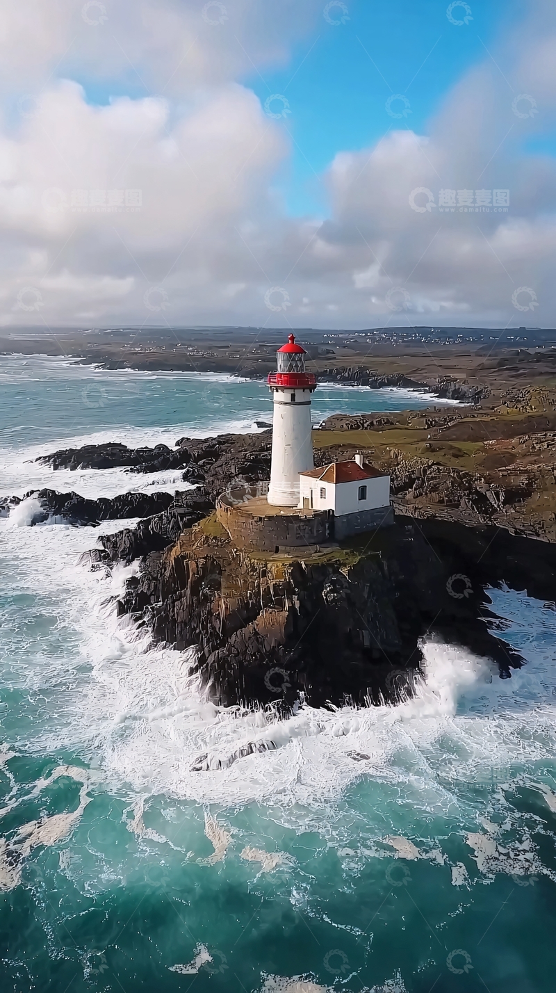 高清大图下载【趣麦麦图】海岸灯塔高清图片
