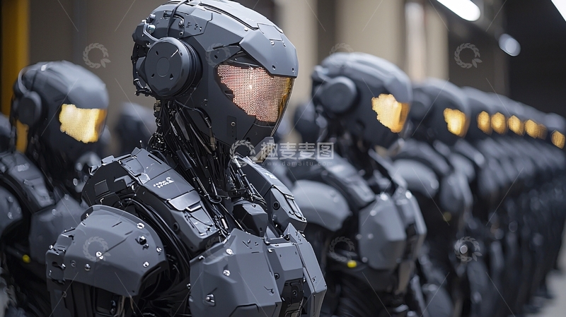 高清大图下载【趣麦麦图】未来战争的高科技战斗服