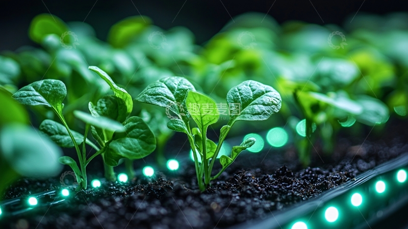 未来智能农业中的自动种植机