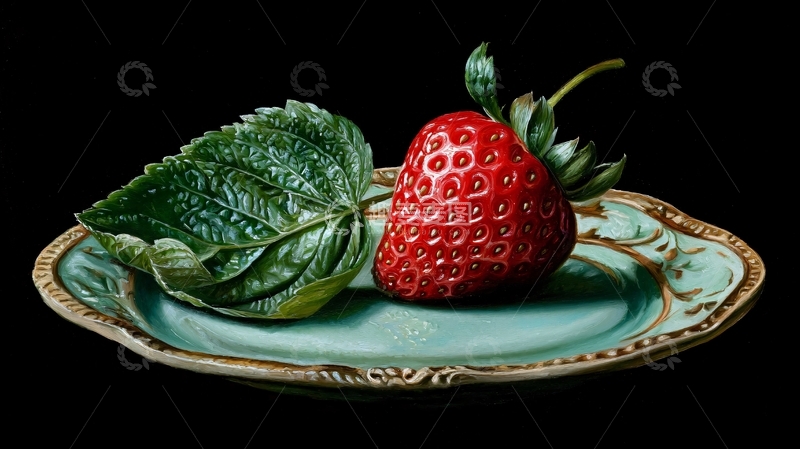 高清大图下载【趣麦麦图】草莓特写高清图片