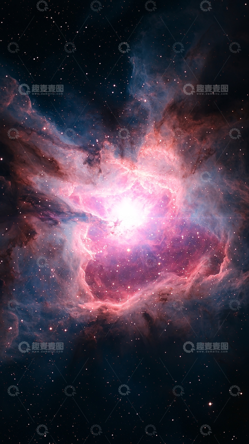 高清大图下载【趣麦麦图】星云与恒星的壮丽景象