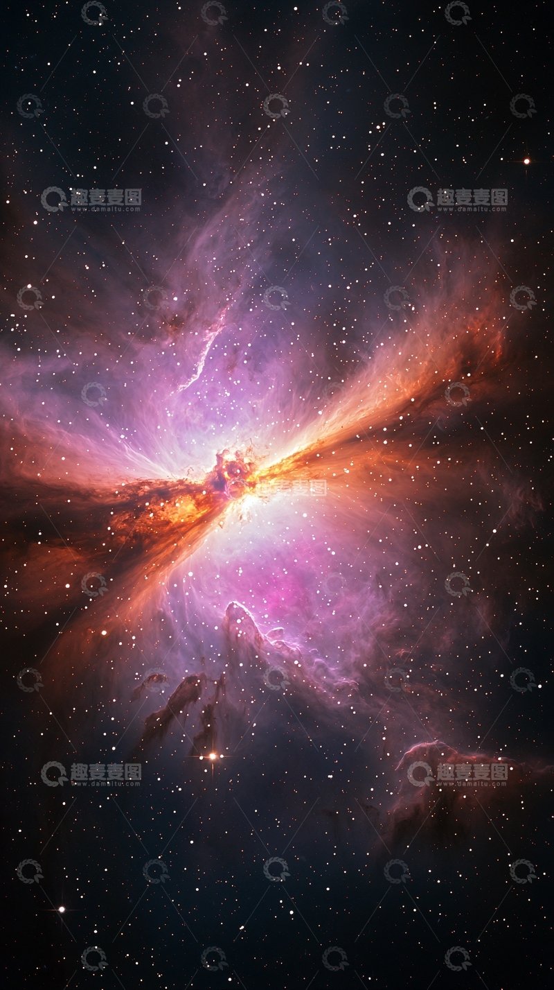 高清大图下载【趣麦麦图】星云与恒星的壮丽景象