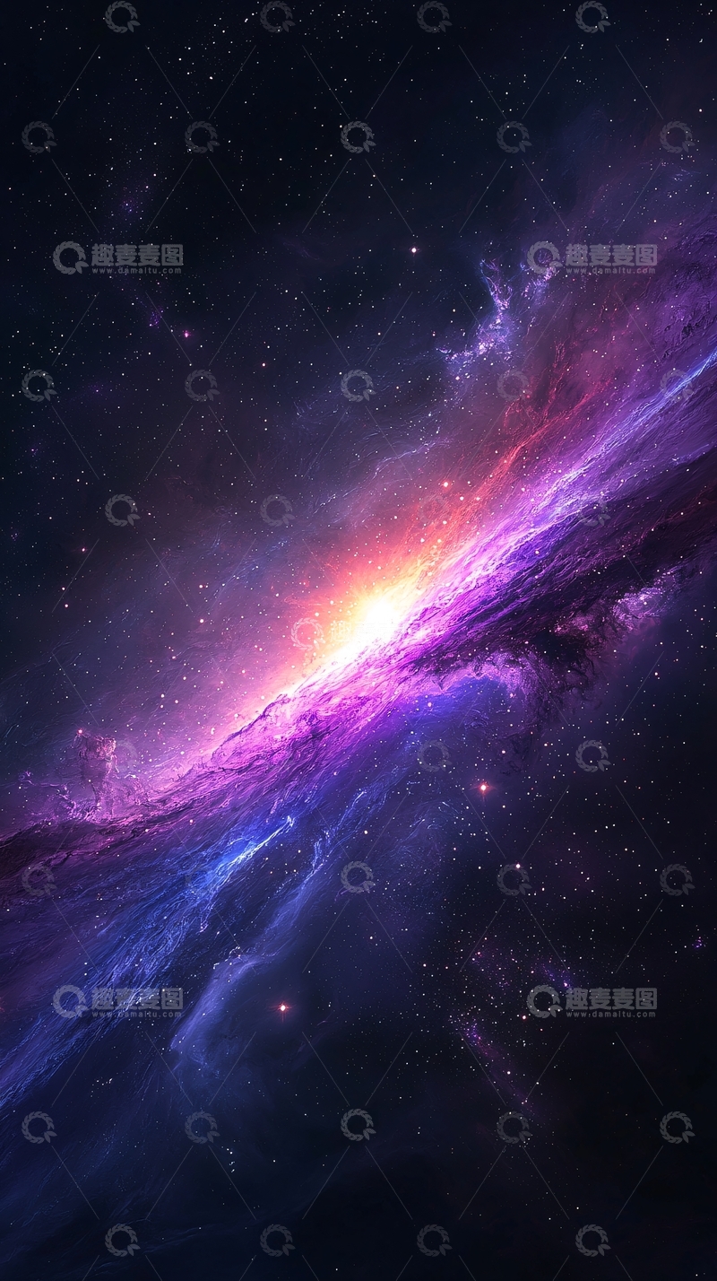 高清大图下载【趣麦麦图】星云宇宙星空背景图