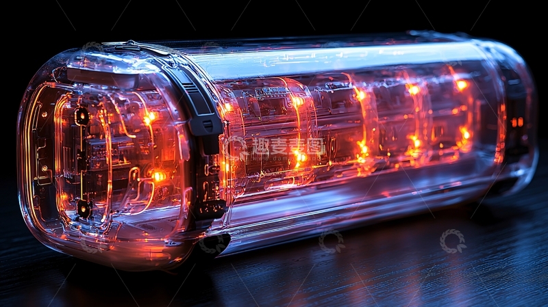 高清大图下载【趣麦麦图】高效能能量存储设备的展示