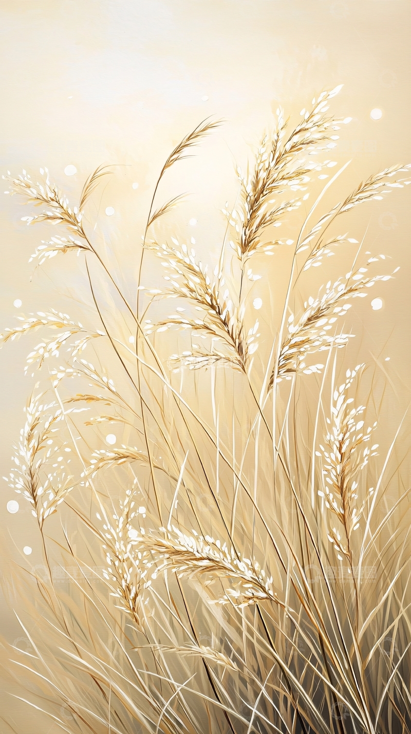 高清大图下载【趣麦麦图】金色麦穗背景素材