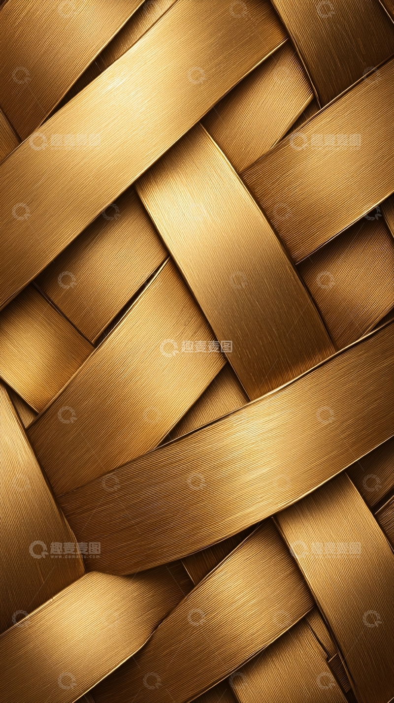 高清大图下载【趣麦麦图】金色金属纹理背景