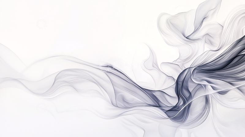 高清大图下载【趣麦麦图】抽象流动线条艺术背景