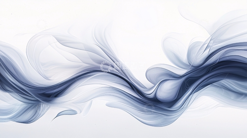 高清大图下载【趣麦麦图】抽象流动线条艺术背景