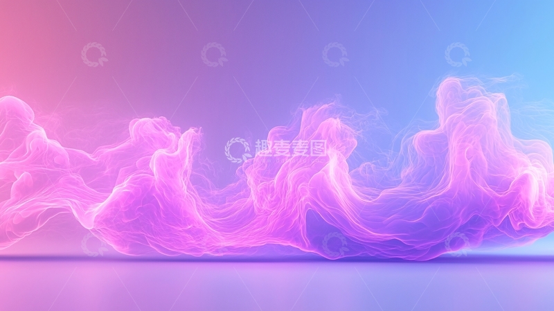 高清大图下载【趣麦麦图】梦幻色彩流动抽象背景