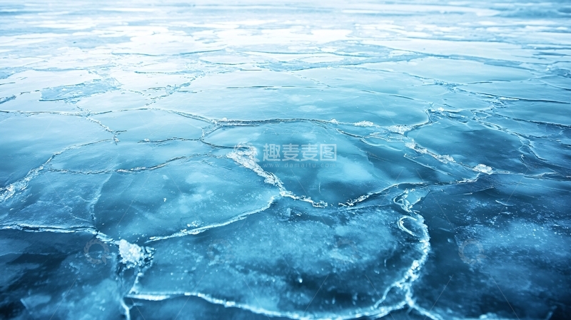 高清大图下载【趣麦麦图】冰裂纹纹理背景