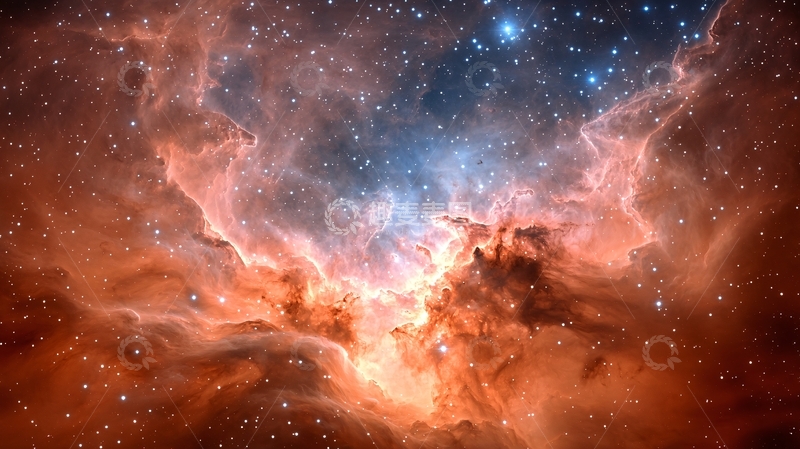 高清大图下载【趣麦麦图】星云与恒星的壮丽景象