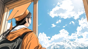 毕业典礼上的毕业生