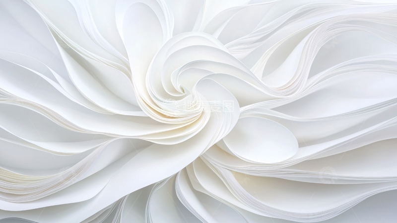 高清大图下载【趣麦麦图】白色螺旋纸张纹理背景