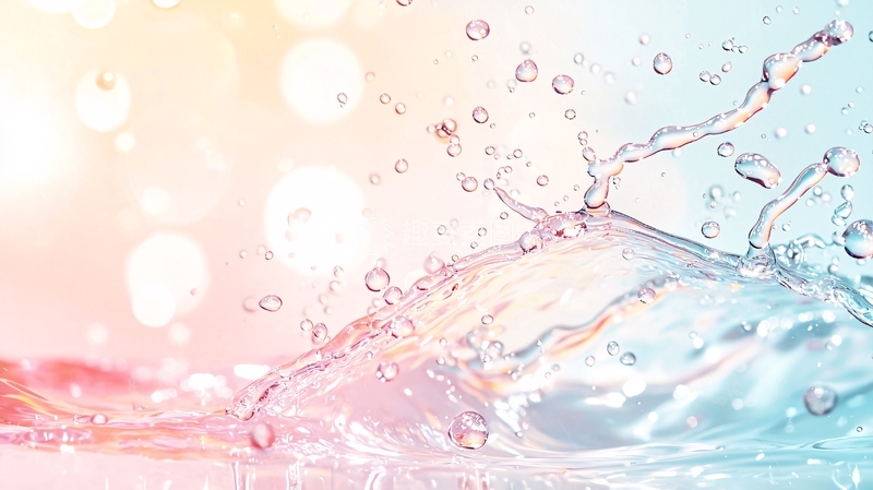 高清大图下载【趣麦麦图】水花飞溅动态效果背景图