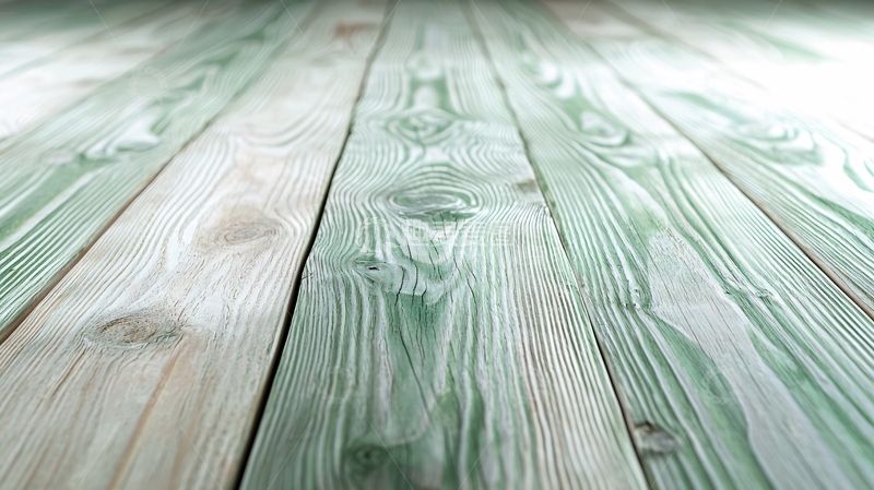 高清大图下载【趣麦麦图】绿色木板纹理背景